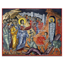 Resurrection of Lazarus (Athos) Icon Large 10x8