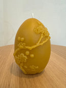 St. Tikhon's Candle Egg 1 (Flower Design)