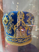 Blue Priest Mitre