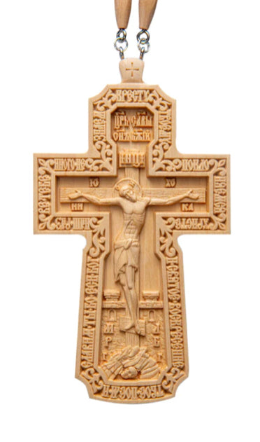 Wood pectoral cross