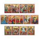 Great Feasts and Pascha Icon Set (8x10)