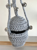 Crocheted Censer: Silver