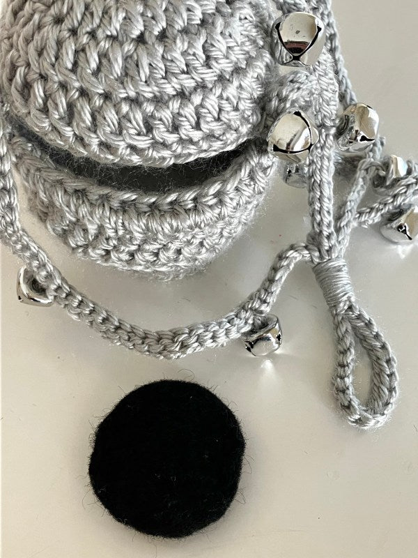 Crocheted Censer: Silver