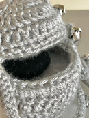 Crocheted Censer: Silver