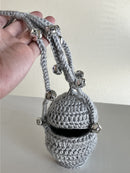 Crocheted Censer: Silver