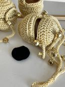 Crocheted Censer: Gold
