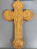 10" Wooden Cross - St. Herman Studios
