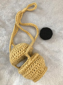 Crocheted Censer: Gold, Without Bells
