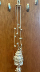 Silver Censer with Blue Velvet Box