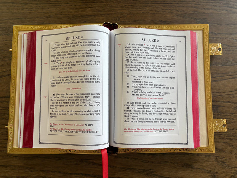 #F Gospel with NKJ Text