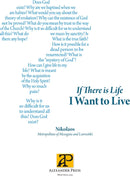 If There Is Life I Want to Live