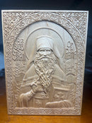 Blessed Seraphim Rose Icon in Maple