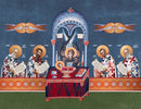 1HL10 Icon of the Heavenly Liturgy 4.25x6.25