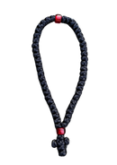 50 Knot Prayer Rope with Bead and Cross