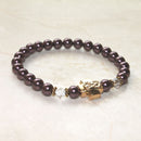 Orchid Swarovski Pearl Prayer Bracelet