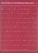 Liturgy of the Presanctified Gifts, The (music, softcover)