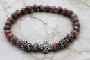 Semi precious Stone Prayer Bracelet