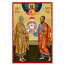 Saints Peter and Paul Icon Large 8x12