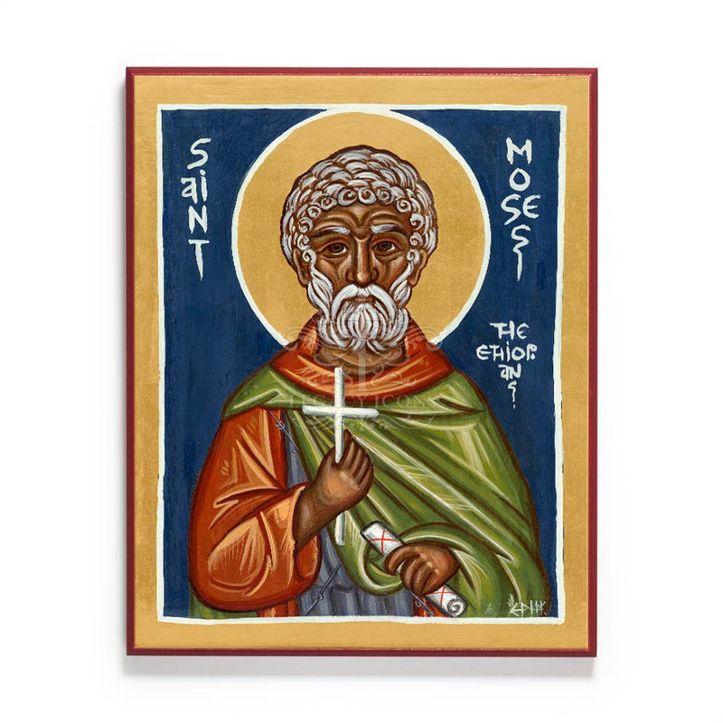 Saint Moses the Ethiopian Icon