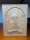 St. Herman of Alaska Icon in Maple
