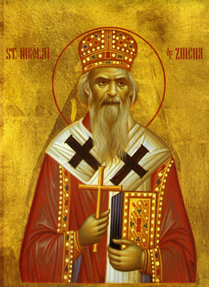 Icon of St. Nikolai Velimirovich - (SNI12) - 4x6