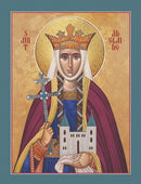 1AD45 Icon of St. Adelaide 4.75x6.25