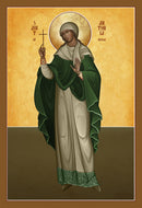 10AN1 Icon of St. Antonia of Nicea 4x6
