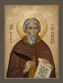 Icon of St. Bede the Venerable (small)