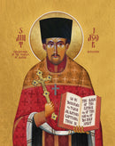 SJL12 Icon of St. Jacob Netsvetov 5x6.25