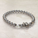 Prayer Bracelet Swarovski Platinum