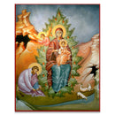 Theotokos burning bush icon
