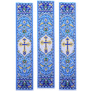 TBM53 Blue Cross Tapestry Book Marker