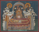 1MS30 Icon of the Mystical Sacrifice - Decani Monastery 8.25x10