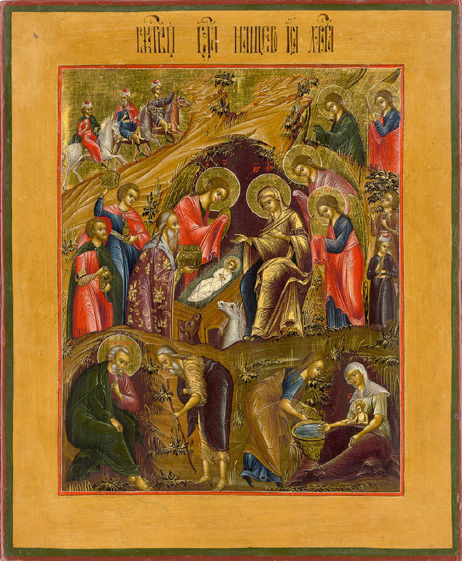 Adoration of the Magi - icon250 - 10 inch