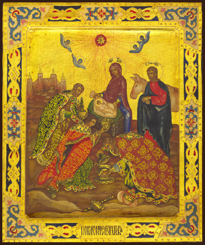 Adoration of the Magi - icon101 - 10 inch