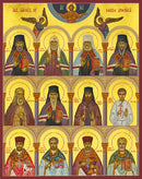 All Saints of North America - icon102 - 10 inch