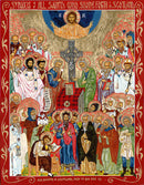 All Saints of Scotland - icon173 - 10 inch