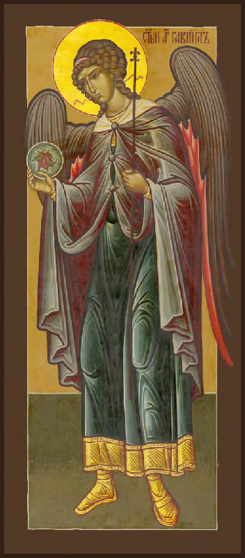 Archangel Gabriel - icon195 - 6 inch