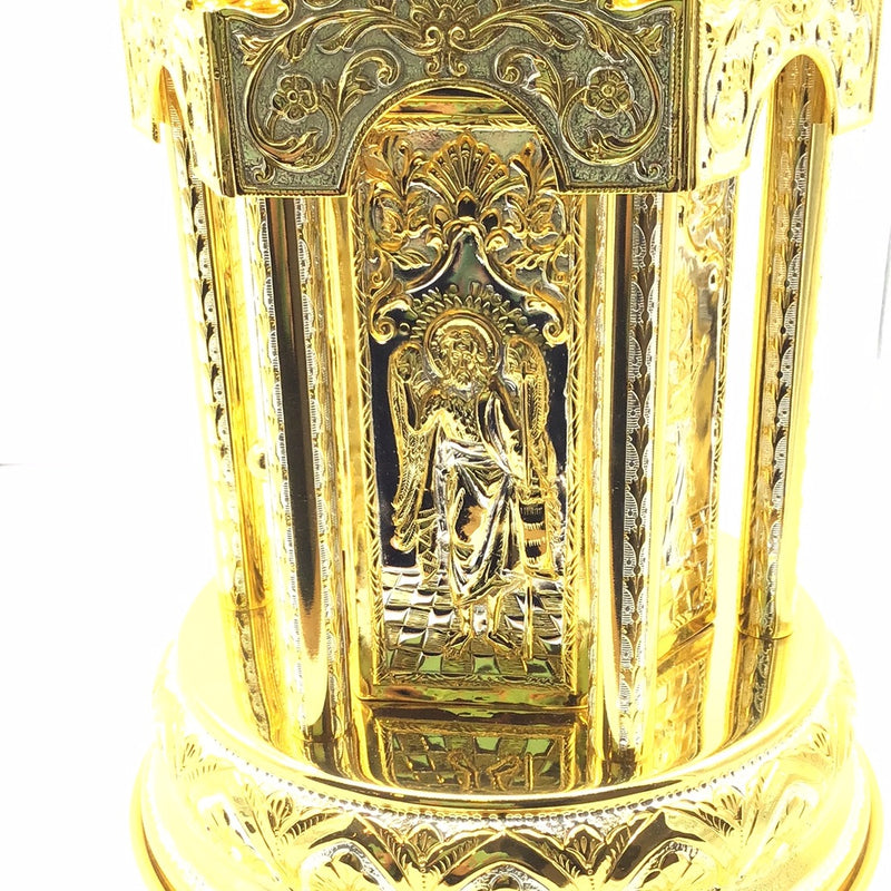 Tabernacle, two tone Gold & Silver