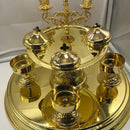 Litiya Tray, Base Diam. 14 1/4”x 10”