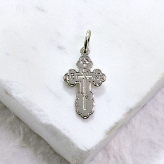 St. Olga Cross - Sterling Silver