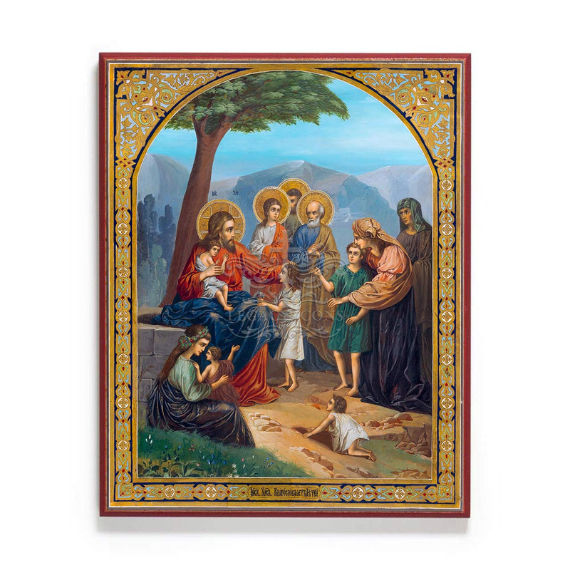Christ Blessing the Children Icon