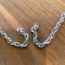 Sterling Silver Pectoral Cross Chain