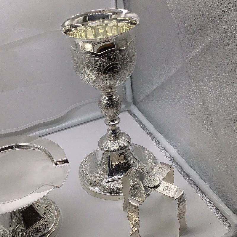 Chalice Set 100% Sterling Silver Ex