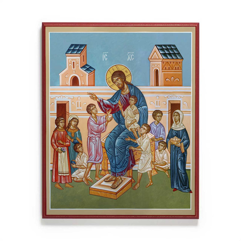 Christ Blessing the Children (Koufos) Icon