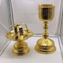 Chalice Set Gold Plated