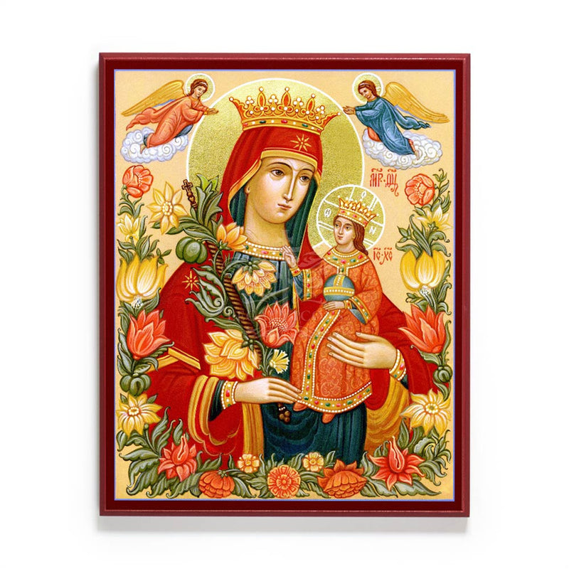 Theotokos “The Unfading Flower” Icon