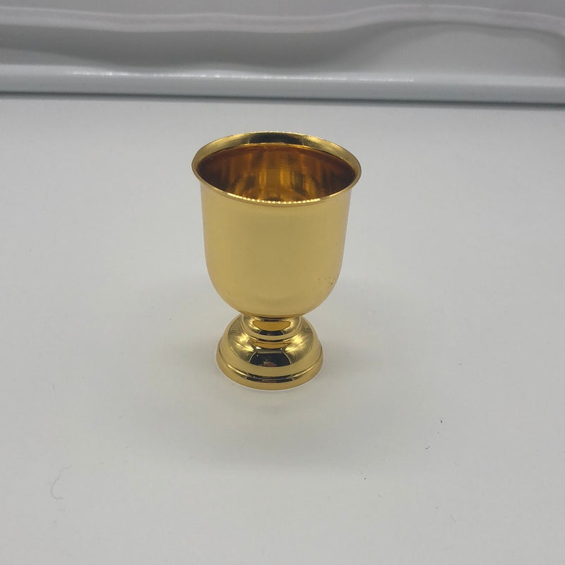 Holy Oil Container, Gold Plated