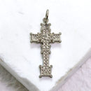 Skinnet Cross - Sterling Silver