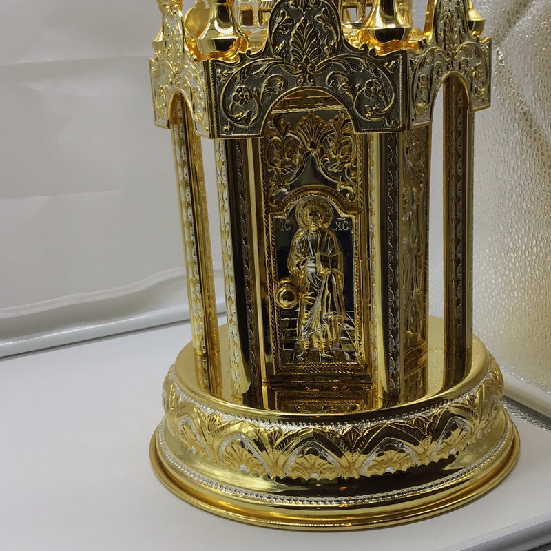 Tabernacle, two tone Gold & Silver